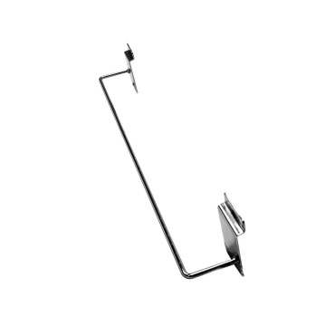 Slatwall Gift Wrap Rail - Lightweight Hanging Rail for Gift Shops - 550mm Wide (J100)