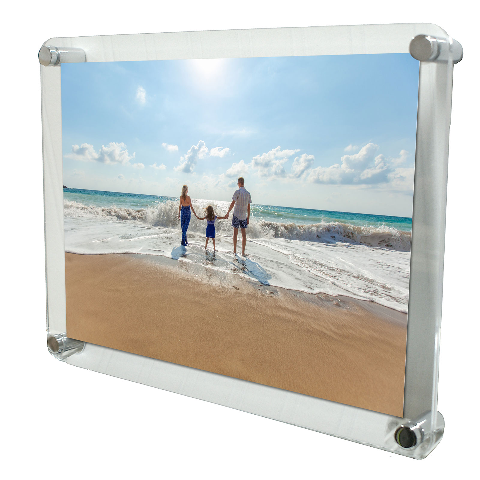 DSFA3C - A3 Wall Mounted Photo Frame in Clear