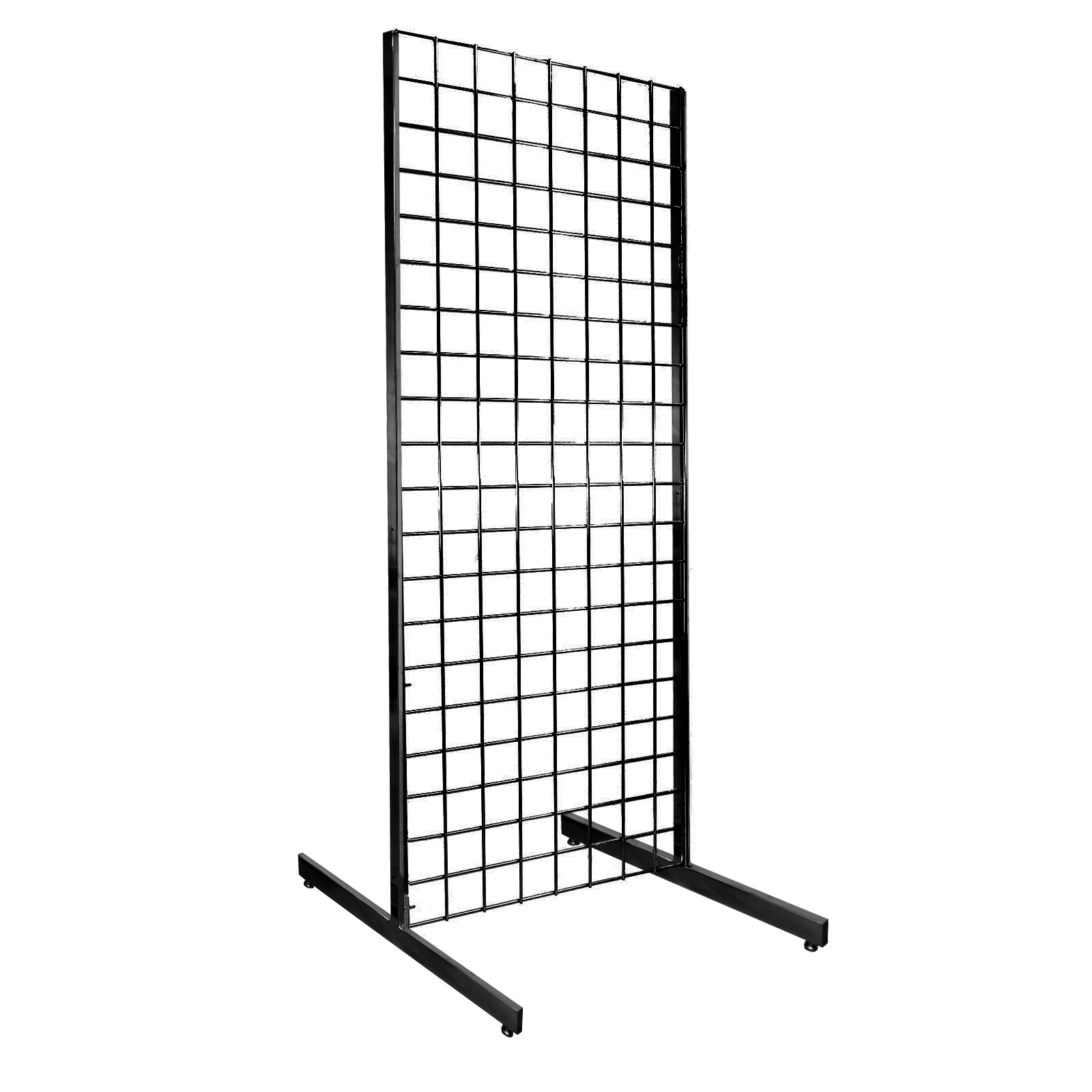 Grid Panel 3 Panel Zig Zag Freestanding Shelving Display Retail Shop