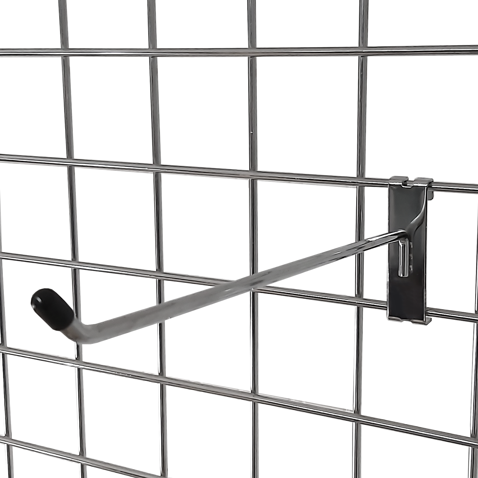 Grid Hooks 300mm / 10inch Single Arm Prong in Chrome Shop Fittings