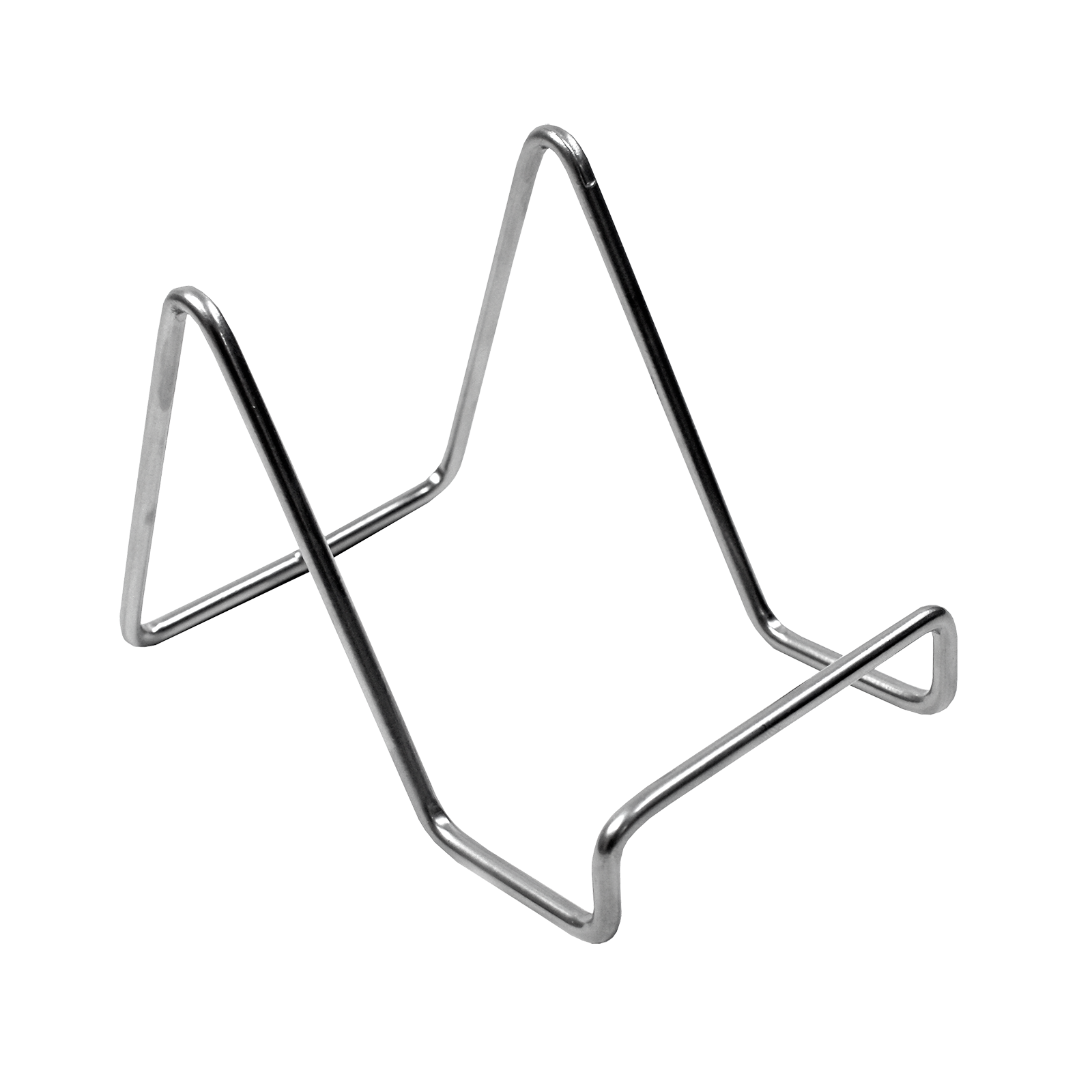 Metal Stand Easel 4 Inch for Books/Plates/Frames in Silver (K94)