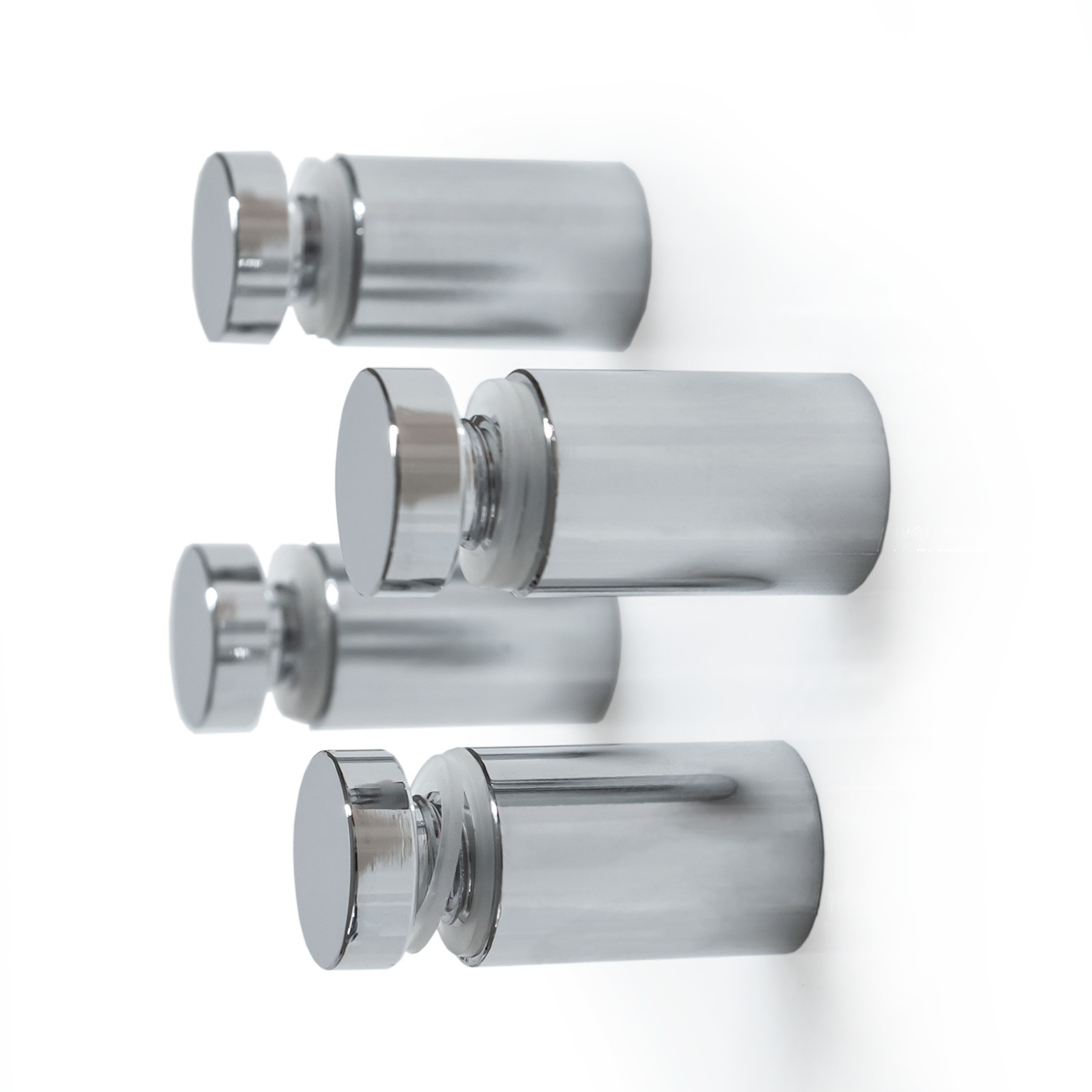 Flat Head Standoff Sign Spacer Fixings in Chrome (SO+)