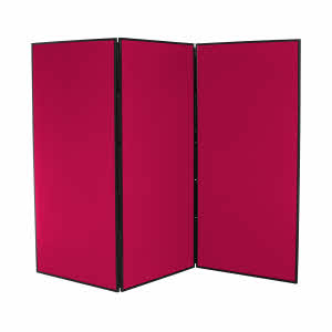 3 Panel Flexi Deck Red Wine