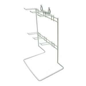 K9B/WHITE 6 Hook Counter Stand