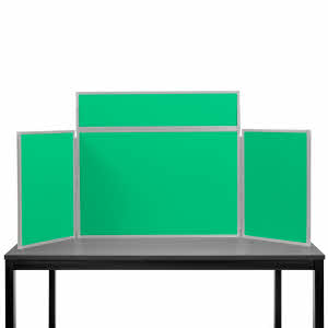 3 Panel Midi PVC Green