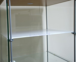 White Acrylic Shelf