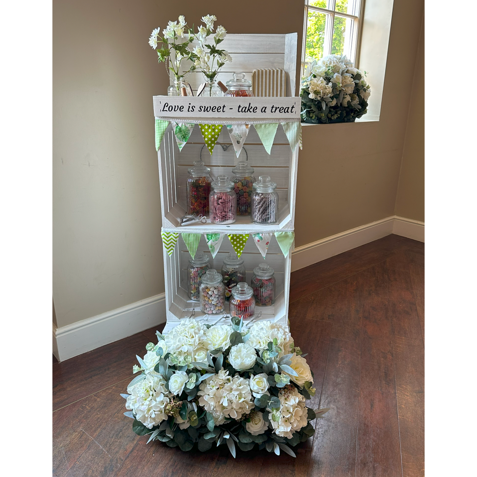 CRATE/1 painted for wedding