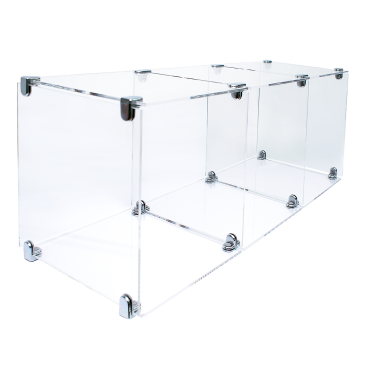 3x1 Cube - Acrylic Modular Display System (DSCUBE3x1)