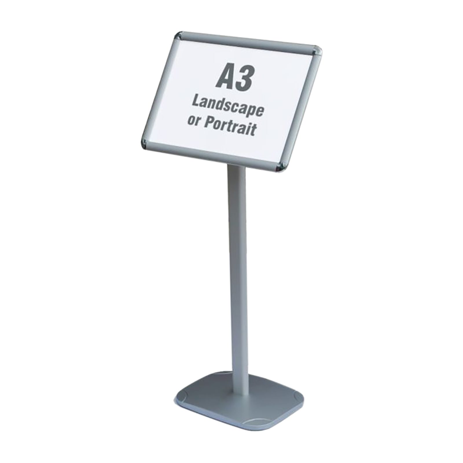 A3 Snap Frame - Floor Standing Angled Menu Poster Display with Stand Portrait or Landscape (P4) 