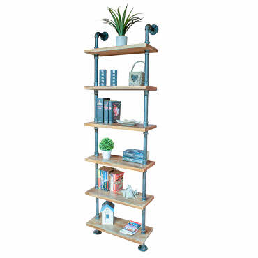 Shelving Display - Wall Mounted Pipe Design Home Retail Shelf Display (DI10)