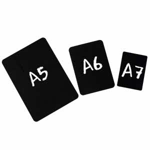 Not only are chalkboards the trend on the high street, they are perfect for creating temporary signs for your latest offers.