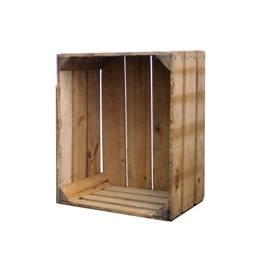 Wood Crates -  B-Grade Unfinished Rustic Finish (CR8)