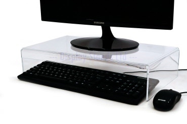 Acrylic Plinth  - Heavy Duty for Montiors & Keyboard Tidy (DS21) 