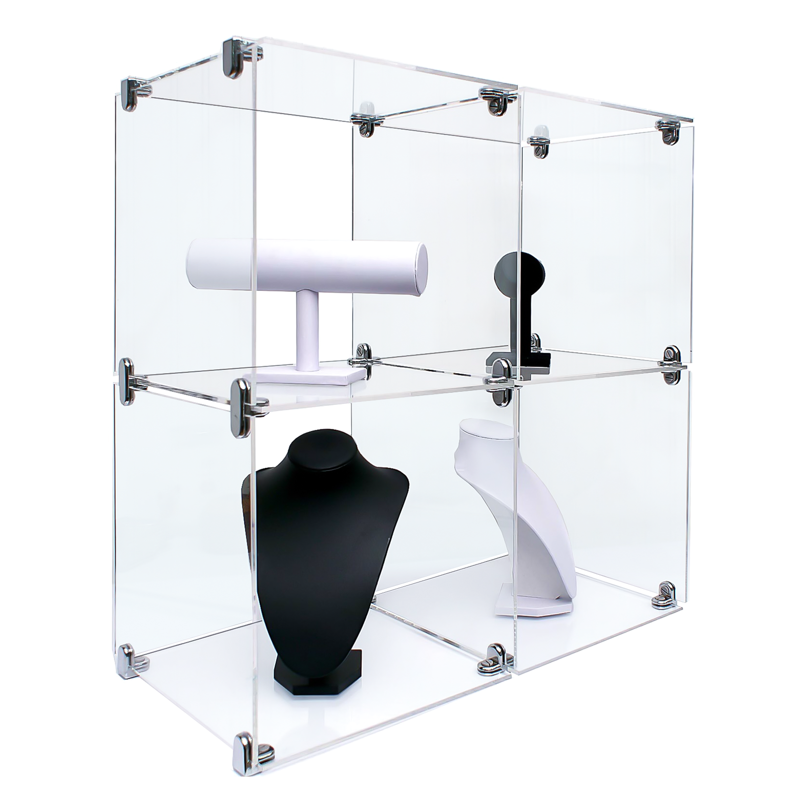 2x2 Cube - Acrylic Modular Display System (DSCUBE2x2)