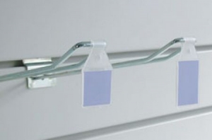 Epos Hang Swing Tags - Windowed Tags To Fit Euro Hooks - Pack of 100 (EPOS03)