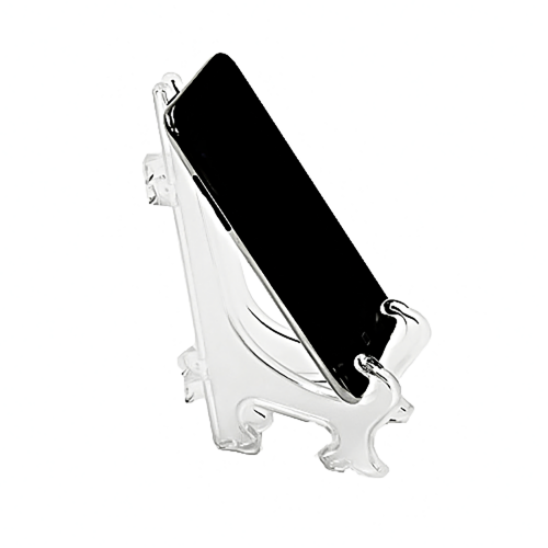 Acrylic Easel Stands for Plates, Frames, Plaques 130mm (G1002)
