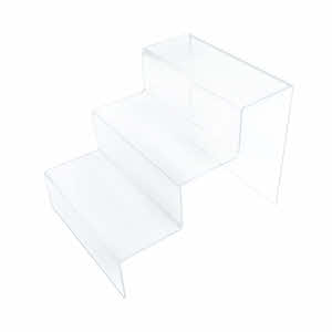 Acrylic Plinths - Riser Display for Crafts, Collectables, Jewellery, Retail (DSL8+) 