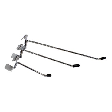Mesh Hooks  - Single Prong For Wire Mesh Panel Retail Shop Display Storage in 3 Lengths (J10) 