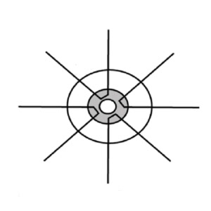 8 Hook Arm Tier in Chrome for J11 & J4 Stands (J40) 