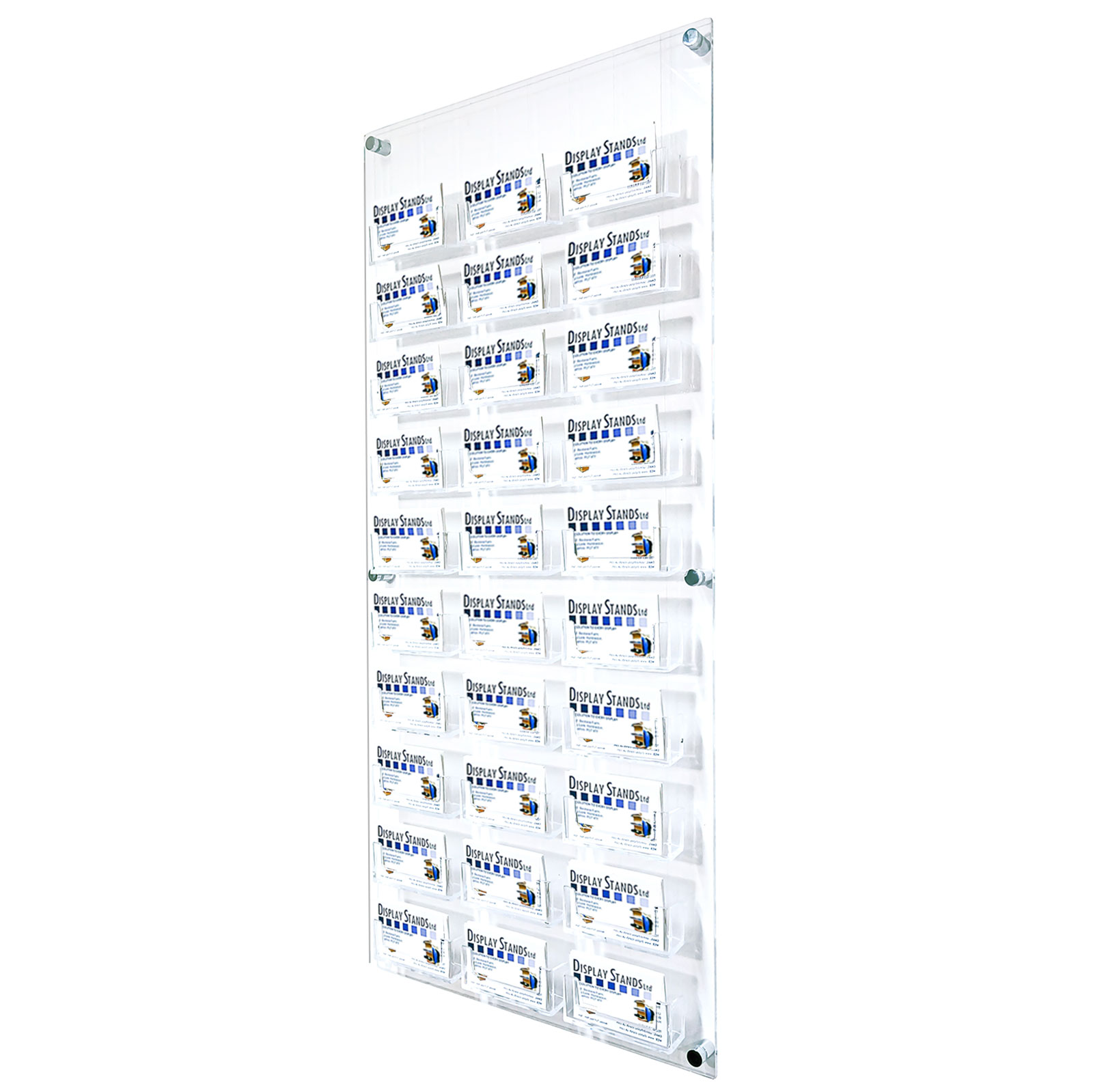 30 bay card panel dressed