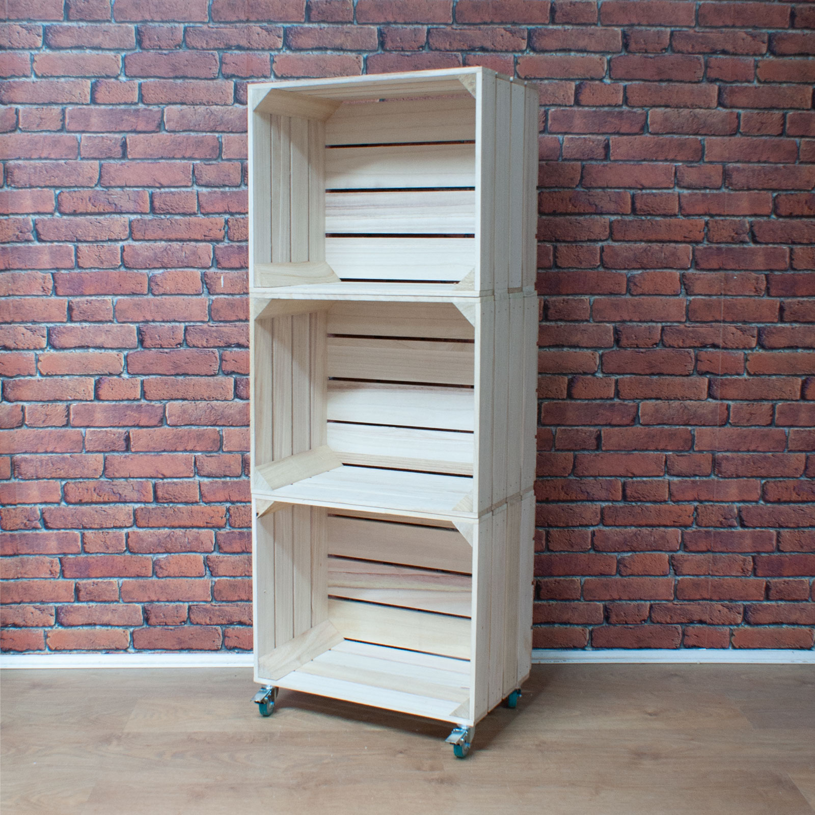 Crate Store - 3 Landscape Crate Tower Retail Display (CRATE/16)