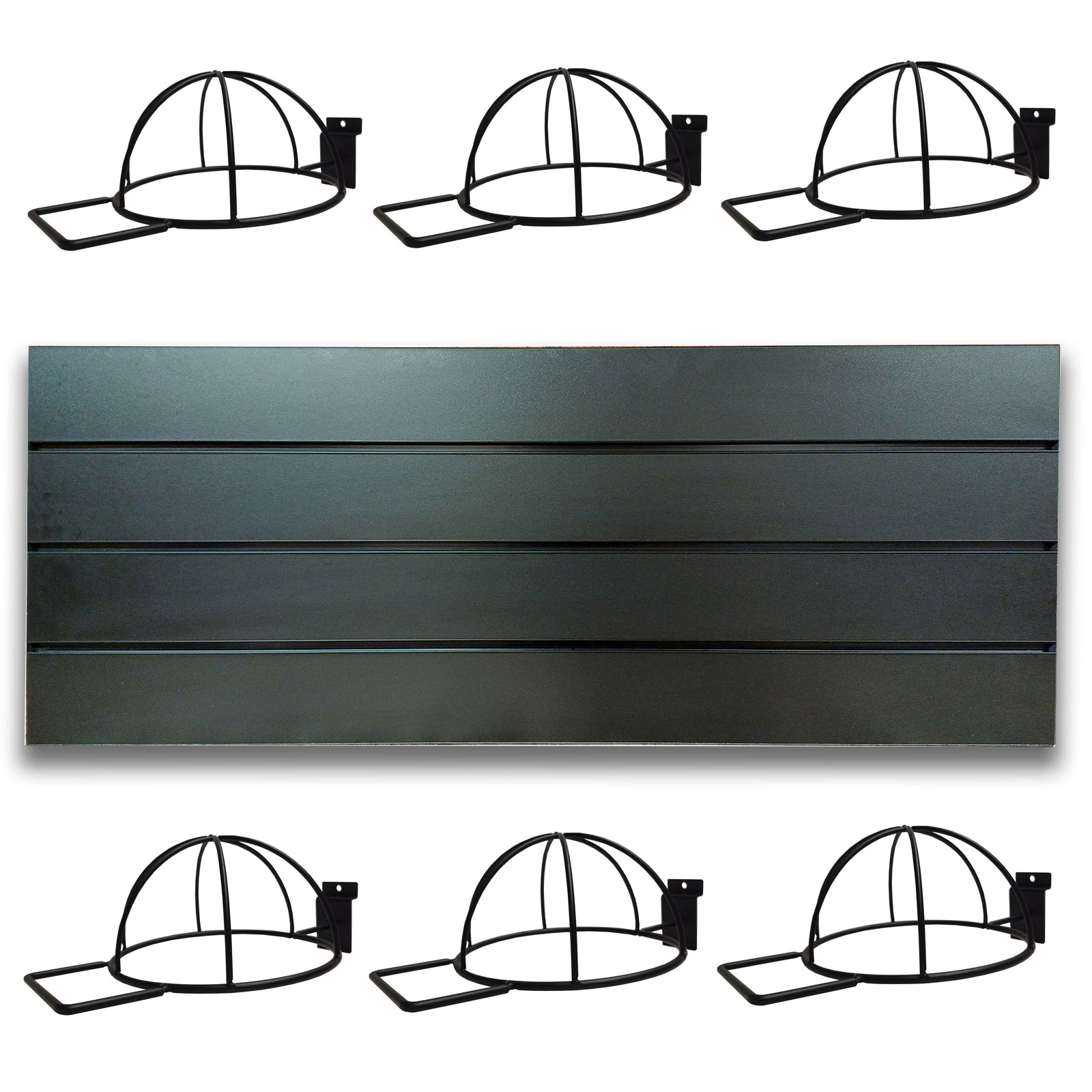 D17L in Black with Black Hat Holders