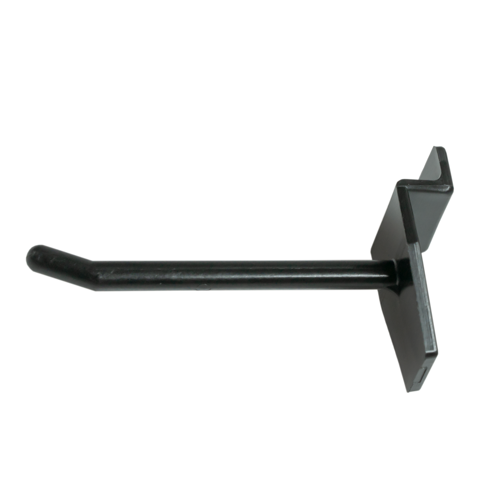 Slatwall Hooks 75mm Single Retail Shop Hooks in Black (DS59/B)