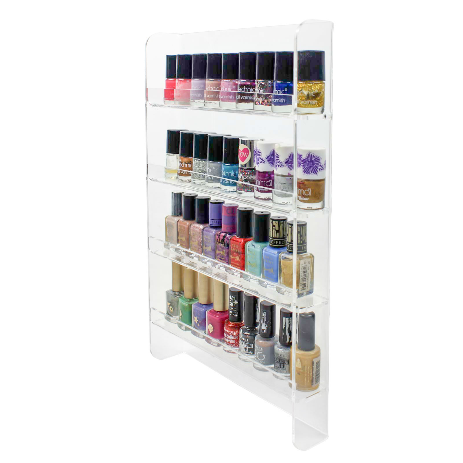 Acrylic Nail Polish Display Wall Mounted Shop Display (DS66/C)