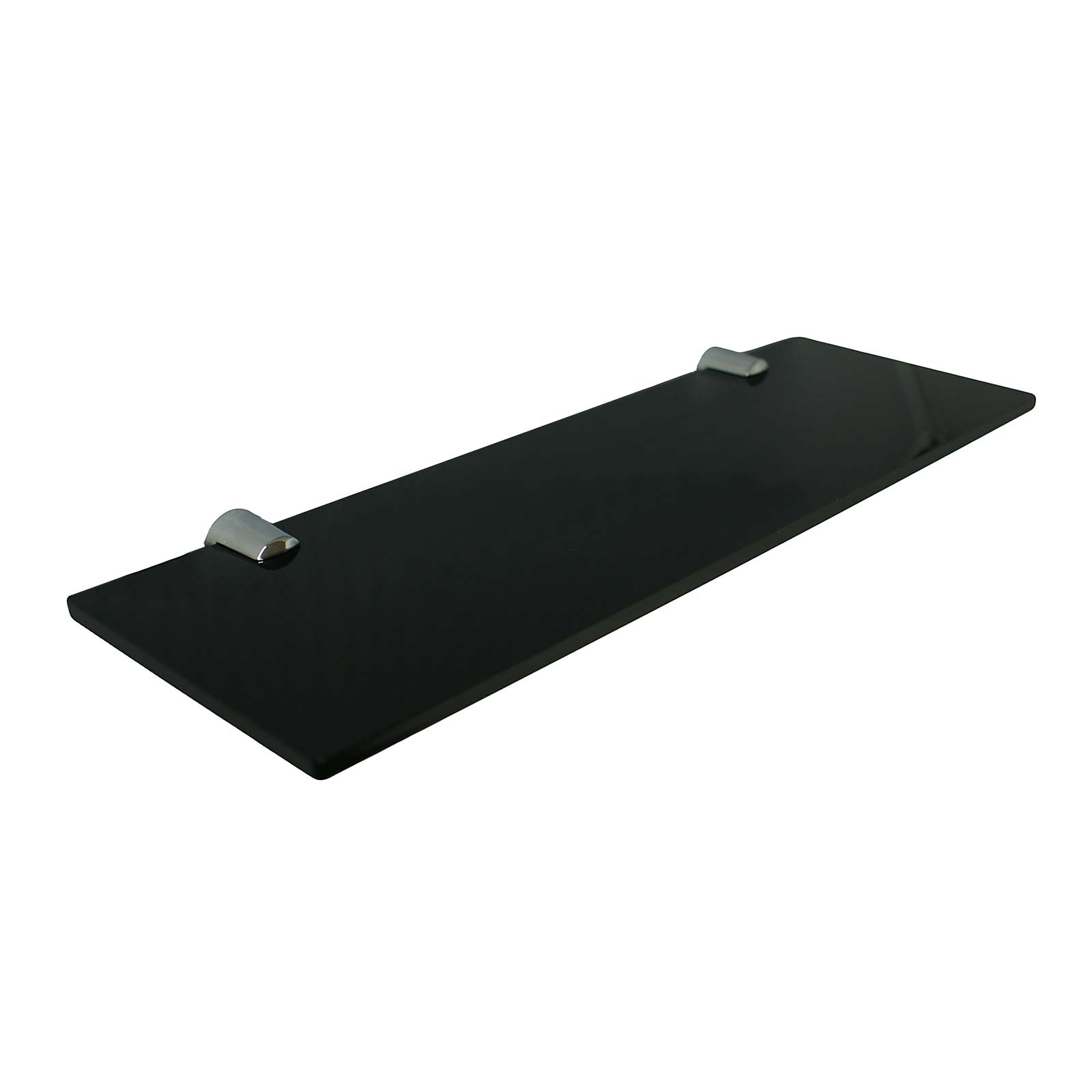 Wall Mounted Acrylic Simple Flat Shelf 500mm in 3 Colours with Brackets