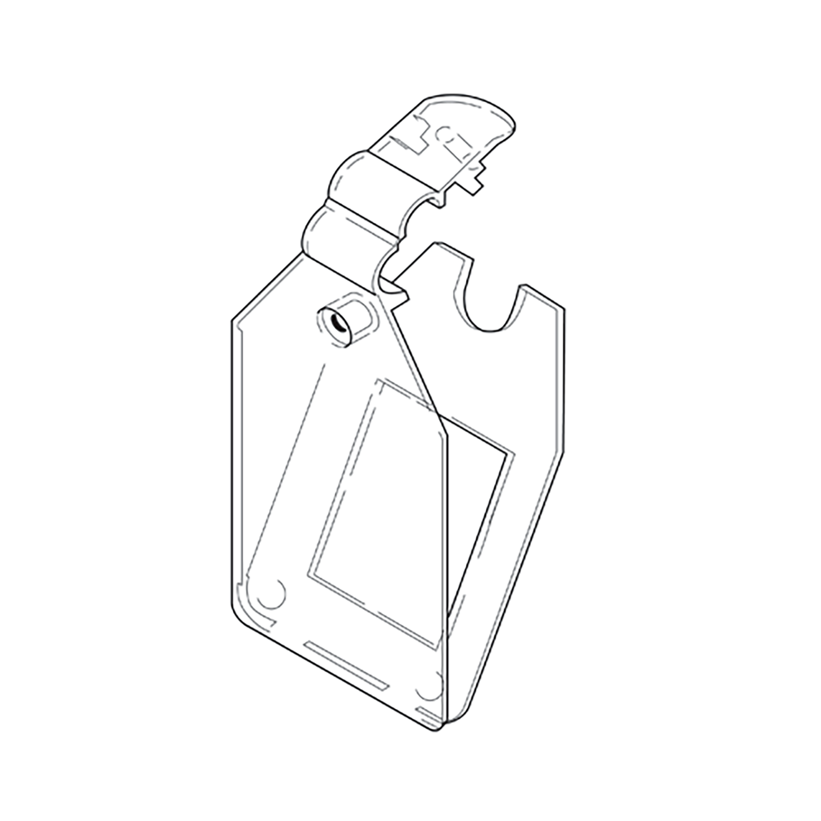 Epos Hang Swing Tags Windowed Tags To Fit Euro Hooks Pack of 100