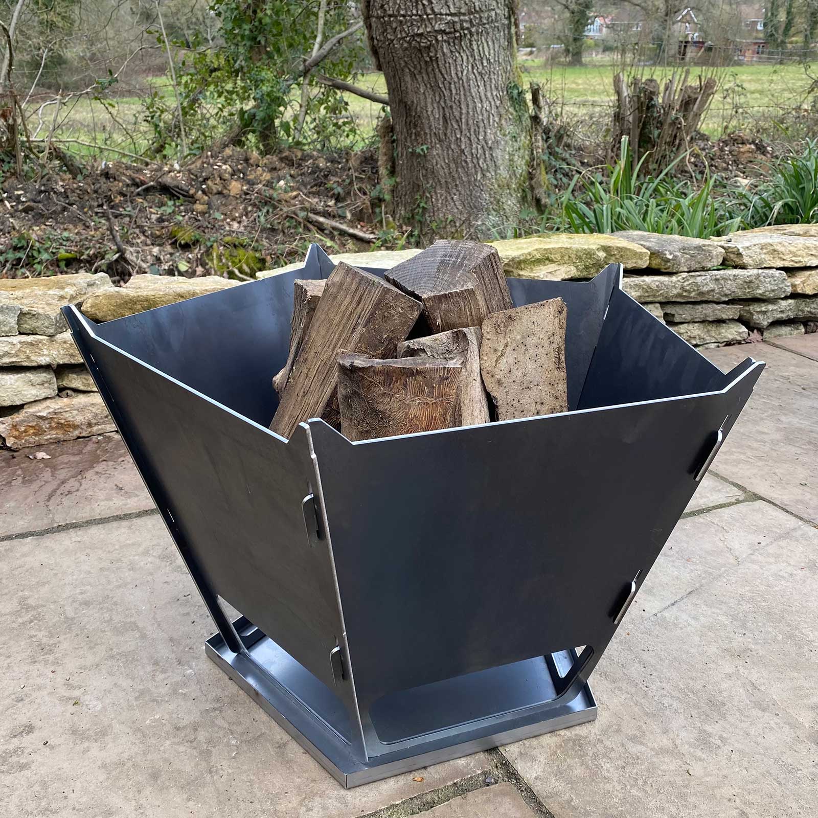 Medium 5 Sided Fire Pit