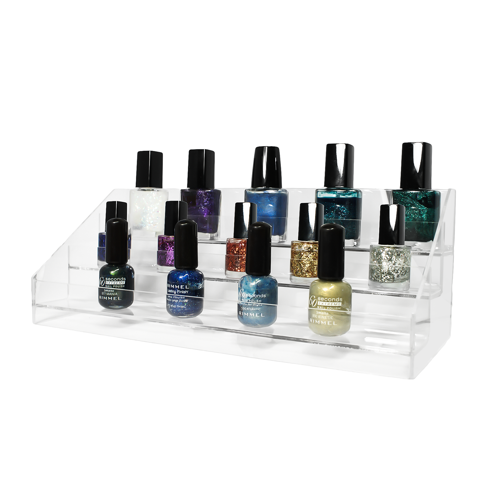 Grey Leatherette Necklace Jewellery Display Busts (G6124GL)