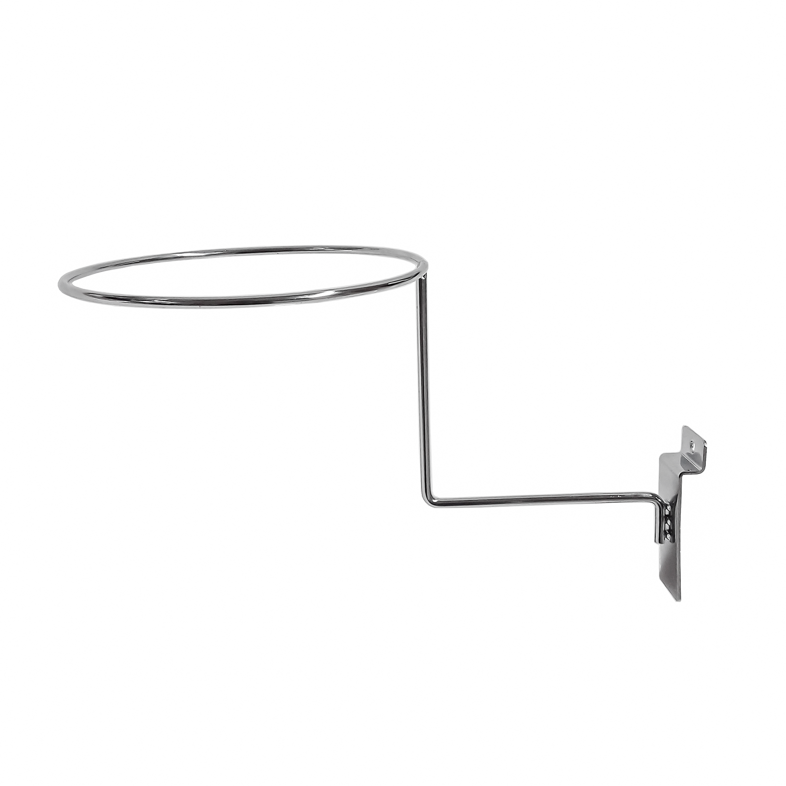 J53L Large Slatwall Millinery Arm