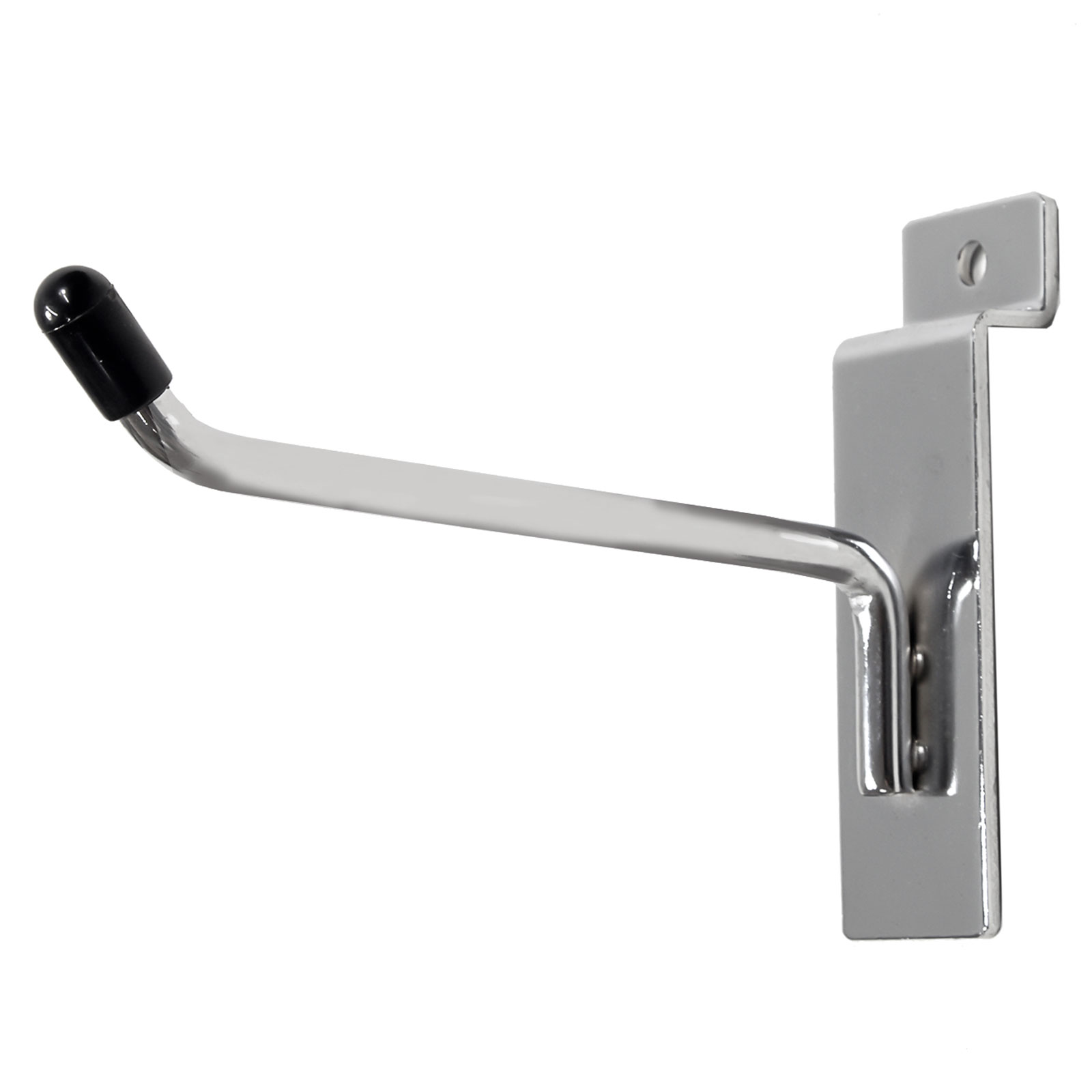 100mm / 4" Slatwall Retail Single Arm Hook (J8) 