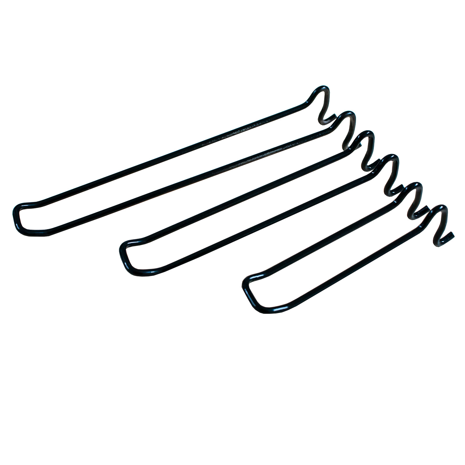 J9ECON4 Mesh Euro Hooks for Mesh Panel in Black