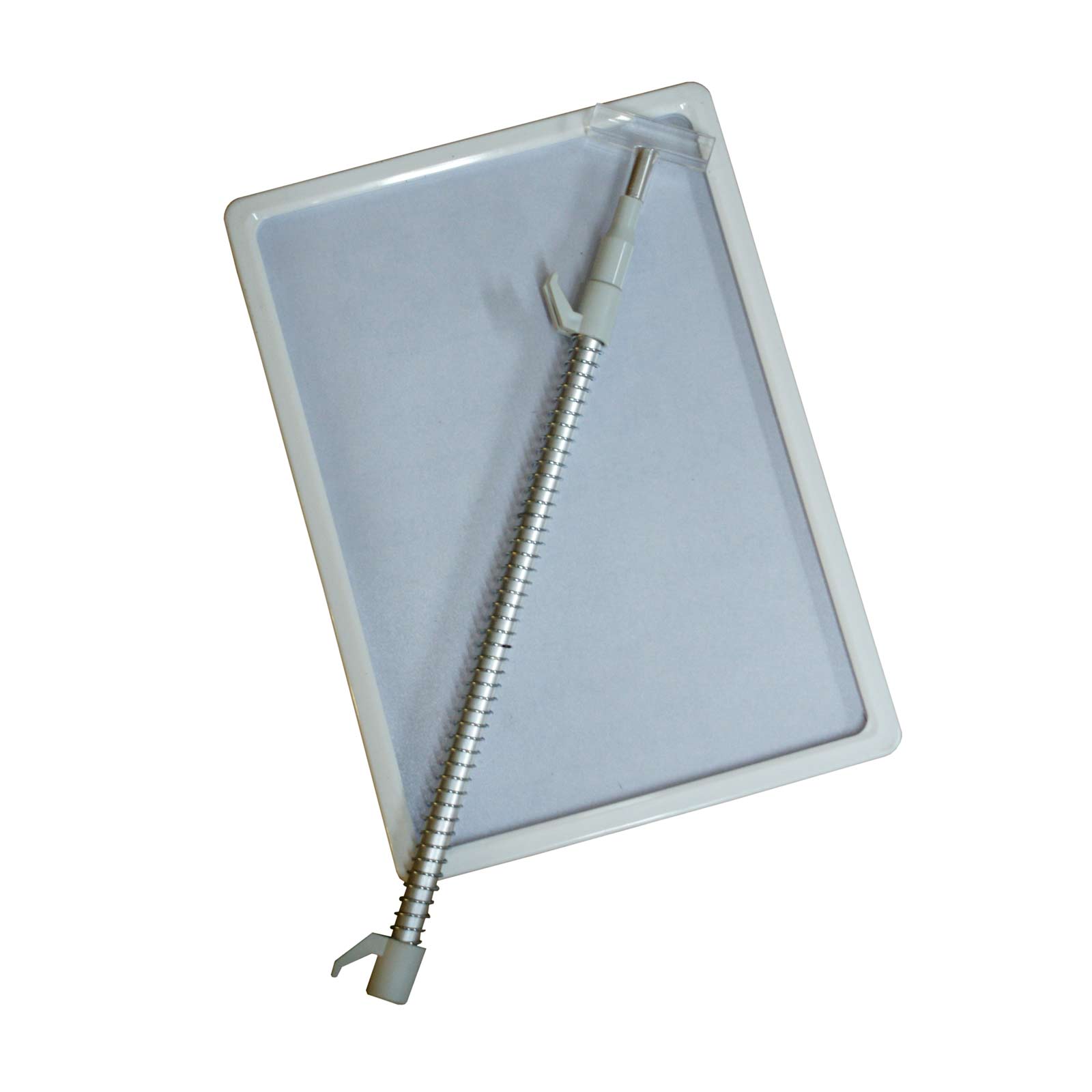 A4 Frame Spring Loaded Header Clip for Dump Bins, Grid & Mesh Display (K88)