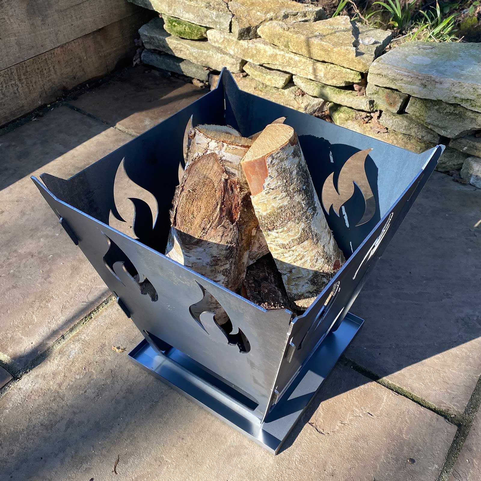 Small Square Fire Pit