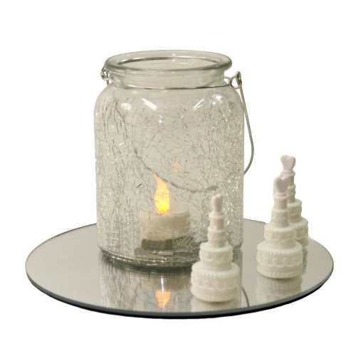 DS12 - Mirror Acrylic Centrepiece