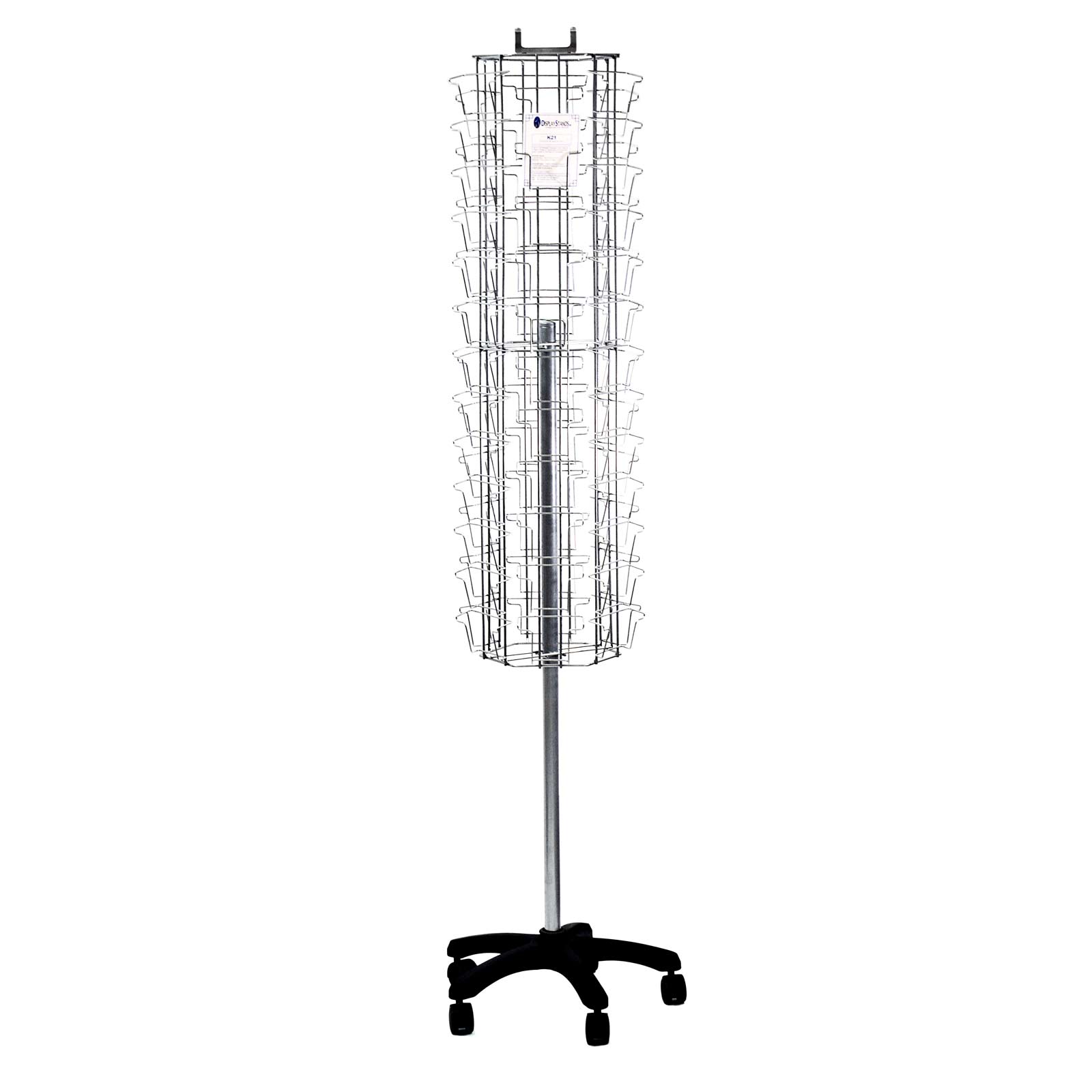 Card Stand 6 x 4 Portrait & Landscape Rotating Floor Postcard Shop