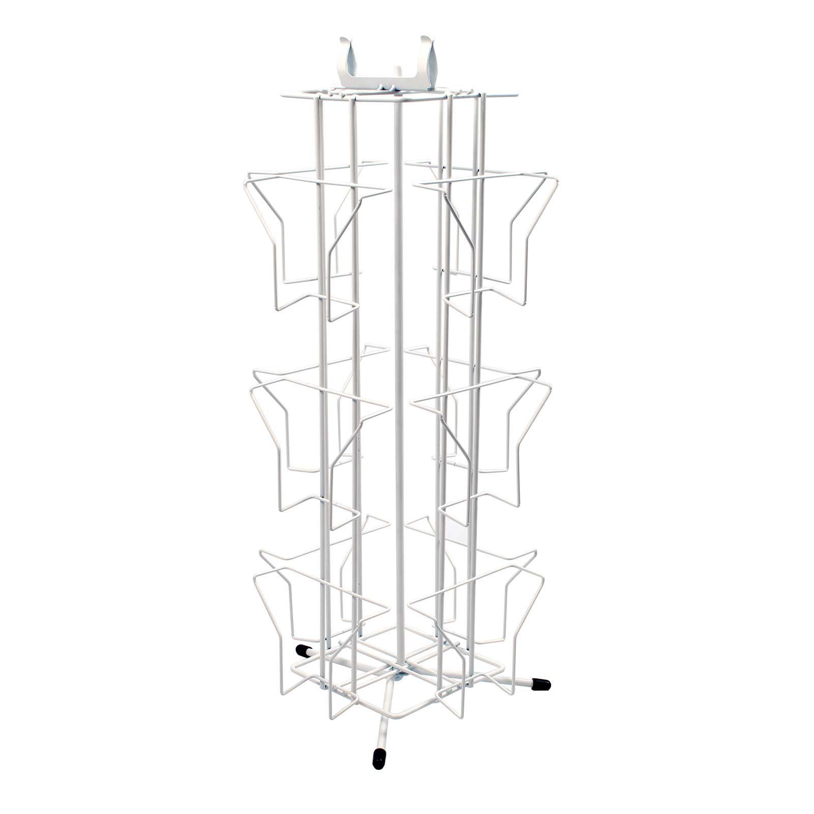 K92W - 5x7 12 Pocket Rotating Card Stand