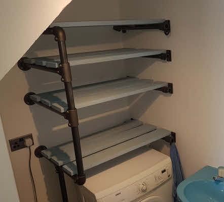 Industrial Clothing Rails