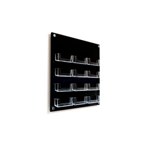 12 bay card panel black ws
