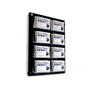 8 bay card panel dressed black ws