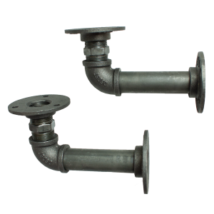 Brackets: 3/4 Inch Pipe - PAIR (B19)
