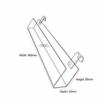 Size: 460mm Wide (DS39/460)