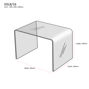 Size: 200 x 200 x 200mm (DSL8/16)