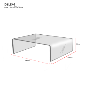Size: 300 x 200 x 50mm (DSL8/4) 