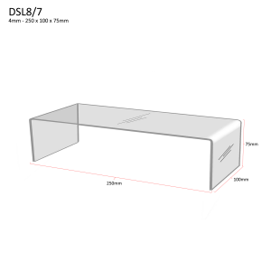 Size: 250 x 100 x 75mm (DSL8/7)