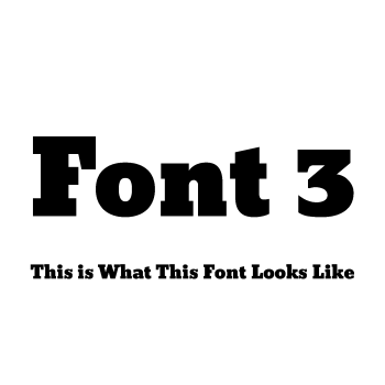 Personalisation Required?: 2 x Line - Font 3