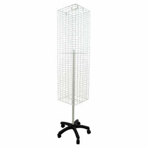 K135W 4 Sided Mesh Panel Stand